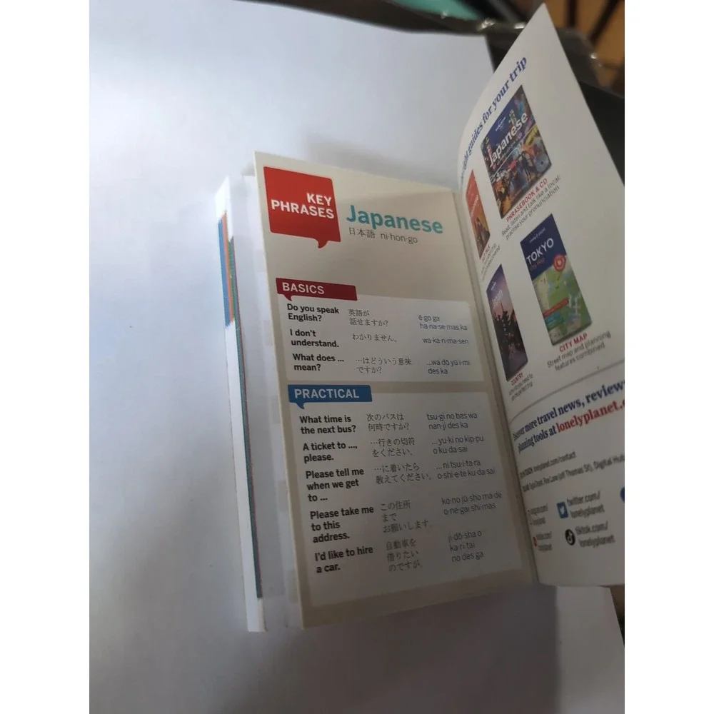 Phrasebook Ser.: Lonely Planet Japanese Phrasebook and Dictionary : Pocket-Sized